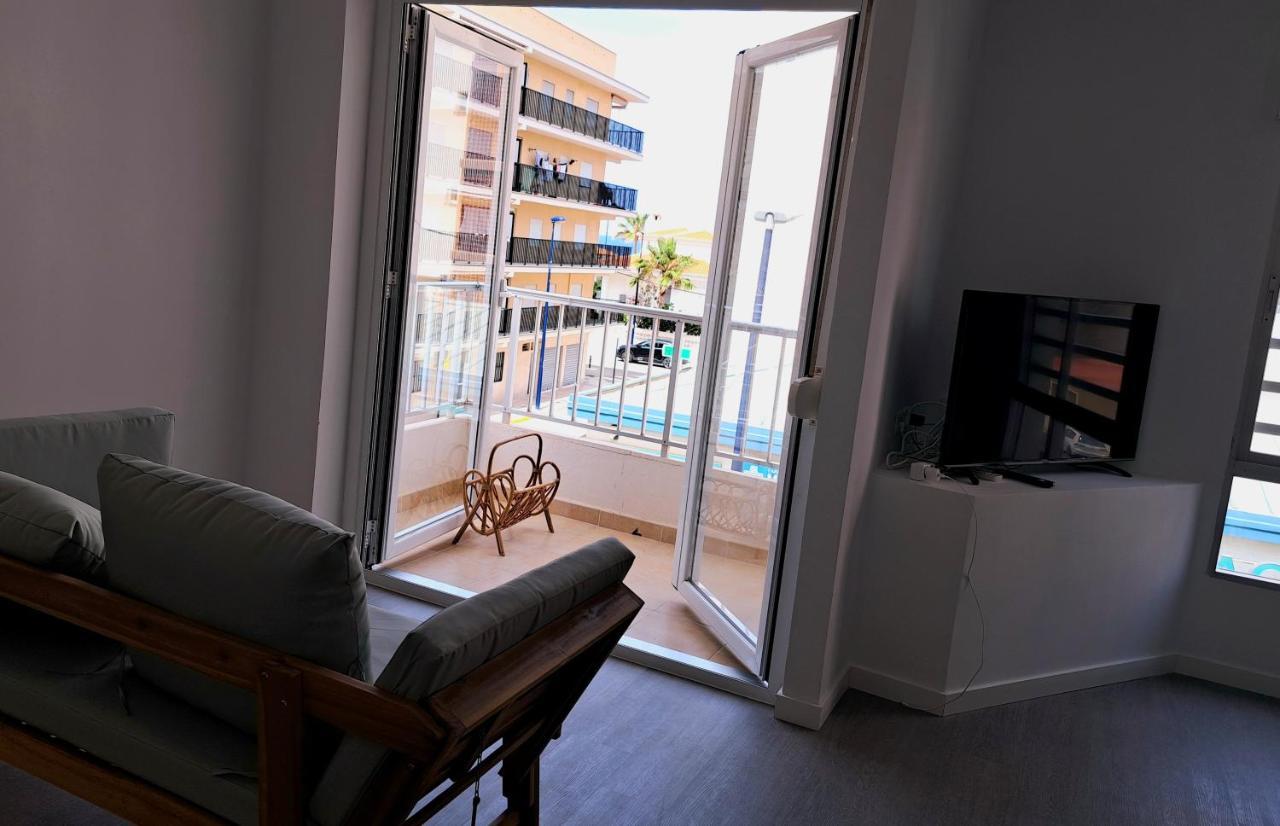 Amplio Piso Con Terraza A 50 M De Playa Miramar Apartment Exterior foto